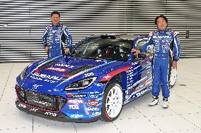 SUBARU All-Japan Rally Championship New Car Press Conference